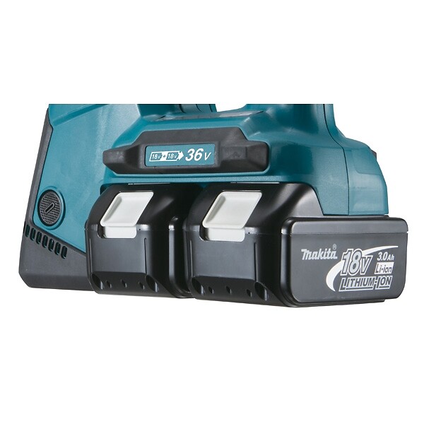 MAKITA - Perfo-burineur SDS+ Brushless 4x5Ah 36V LXT ® MAKITA DHR264PT4J 2 x MAKPAC - large