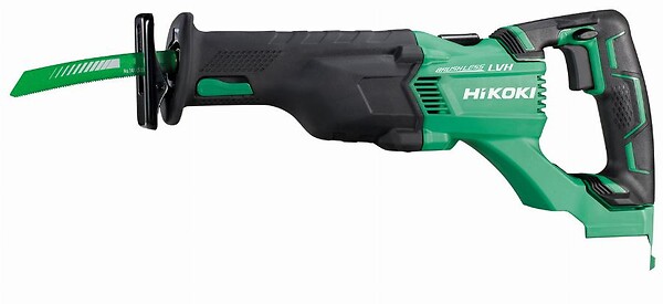 HIKOKI - Scie sabre 120mm 18V - 5.0 Ah Li-Ion Brushless HIKOKI CR18DBLW4Z - sans batterie ni chargeur - large