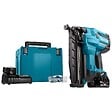 MAKITA - Cloueur sans fil 18V LXT 16 Ga 25 - 64 mm -  - avec 2 batteries 18v 5.0Ah - chargeur - MakPac - DBN600RTJ - vignette