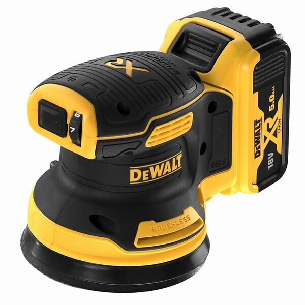 DEWALT - Ponceuse Excentrique DeWALT  DCW210P2 (2 x 5,0 Ah DCB115 TSTAK II) - large