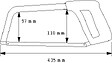 SAM OUTILLAGE - Scie A Metaux Bi-Matiere Samsocut - vignette