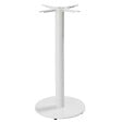 OVIALA - Pied de table haut en acier et fonte blanc Dover - Dover - vignette
