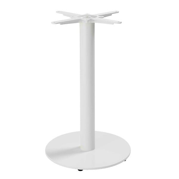 OVIALA - Pied de table en acier et fonte blanc Dover - Dover - large