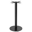 OVIALA - Pied de table haut en acier et fonte noir Dover - Dover - vignette