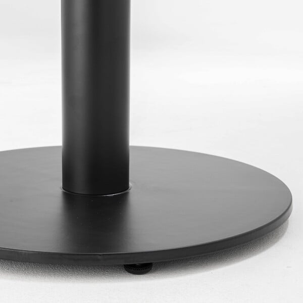 OVIALA - Pied de table haut en acier et fonte noir Dover - Dover - large