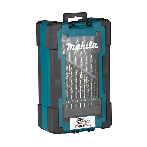 MAKITA - Coffret de 25 forets à métaux HSS-G MAKITA D-67555 - large