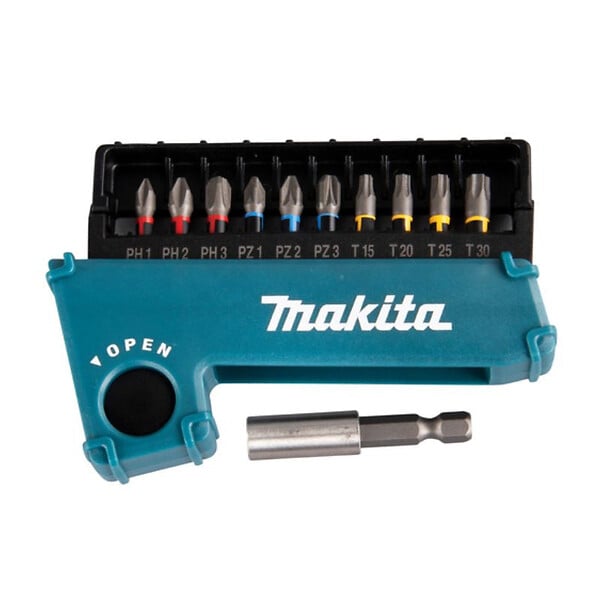 MAKITA - Jeu d'embouts de vissage MAKITA IMPACT PREMIER E-03567 - 11 pièces - large