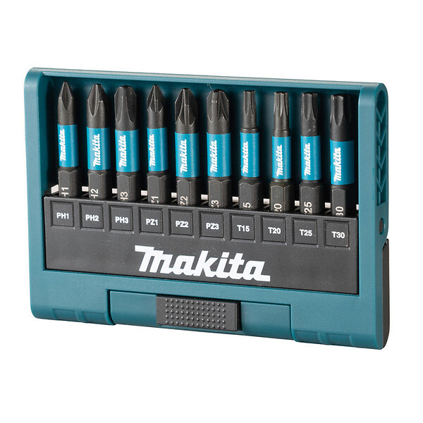 MAKITA - Jeu d'embouts MAKITA E-12011 Impact Black Bit-Set 10-tlg - large