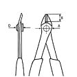 KNIPEX - Pince coupante électronique KNIPEX 78 61 140 Super Knips XL 140mm - vignette
