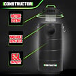 CONSTRUCTOR - Aspirateur d'atelier 1200W avec cuve métallique 65L - vignette