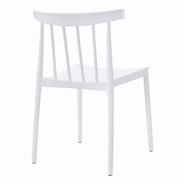 OVIALA - Chaise de terrasse en polypropylène blanche - Lisboa - large