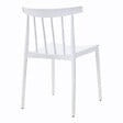 OVIALA - Chaise de terrasse en polypropylène blanche - Lisboa - vignette