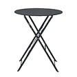 OVIALA - Table pliante en acier gris anthracite - Annecy - vignette