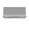 CIARRA - CIARRA Hotte Encastrable 60cm Groupe Filtrant 650m³/h 3 Vitesses Recyclage ou Evacuation Inox CD6926AS - vignette