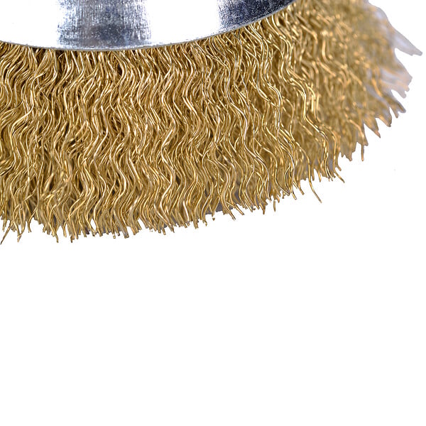 MC KENZIE - Brosse soucoupe perceuse - Acier - D50mm - large