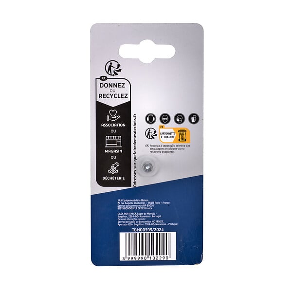 MC KENZIE - Brosse soucoupe perceuse - Acier - D50mm - large