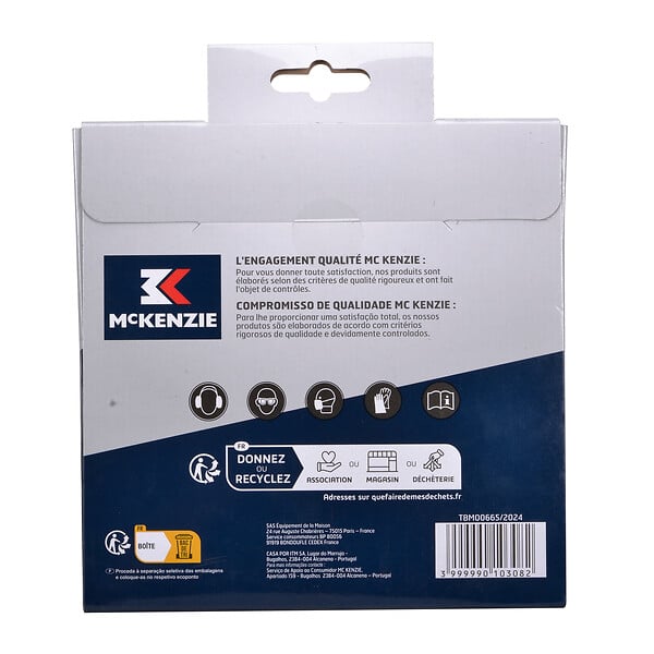 MC KENZIE - Lame de scie circulaire - 160mmx30x30t - large