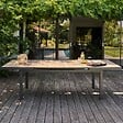 OVIALA - Table de jardin 8 chaises et 2 fauteuils en aluminium et céramique - Tivoli - vignette