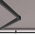 OVIALA - Store banne semi-intégral 2,5x2m en aluminium taupe - Brehat - vignette
