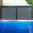 OVIALA - Pergola bioclimatique adossée 3x6m et 4 Stores 2,66 x 2,34m - Oia - vignette