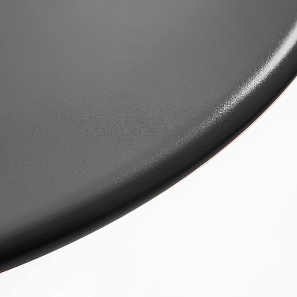 OVIALA - Ensemble table ronde et 2 chaises de jardin bistrot en métal gris  - Palavas - large