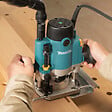 MAKITA - Défonceuse 1100W Q.8mm -  - MacPak - RP1111CJ - vignette
