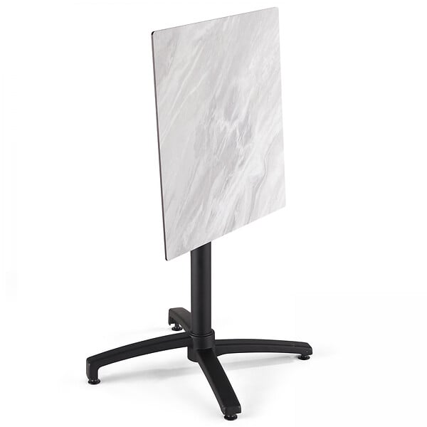 OVIALA - Pied de table avec système inclinable en aluminium noir Klipo - Klipo - large