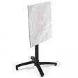 OVIALA - Pied de table avec système inclinable en aluminium noir Klipo - Klipo - vignette