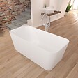 SANYCCES - Baignoire îlot design en sanydur rectangulaire RUST 150 cm - vignette