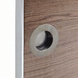 CHRISLIGNE - 1 poignee cuvette a encastrer ronde d.65mm inox - vignette