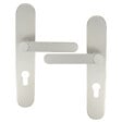 CHRISLIGNE - Ens poig alum/plaq acier cyl meudon k nickel satine mat - vignette