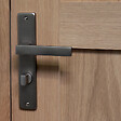 CHRISLIGNE - Ens poig/plaq 195 cddc joffrin alum finition inox velours - vignette