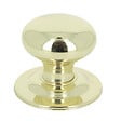 CHRISLIGNE - Bouton rond diam 70 laiton poli verni - vignette