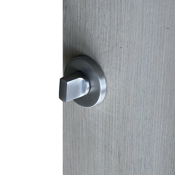 CHRISLIGNE - 2 rosaces adh d.52 cddc acier nickel satine mat - large