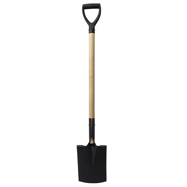 PROGARDEN - Bêche avec manche en bois 115cm - large