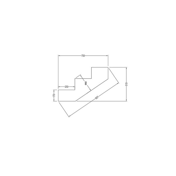 DECKLINEA - Escalier Bois Exterieur - 3 Marches Pleines - Largeur : 1m20 - Hauteur : 51cm - Avec Contremarches - Pin du Nord - Traité Autoclave - large