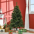 HOMCOM - Sapin de Noël artificiel Ø 84 x 150H cm 665 branches épines imitation Nordmann grand réalisme vert - vignette