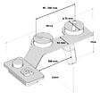 WC CLEAN - Kit bidet douchette slim pour abattant 'jet' coloris noir - vignette