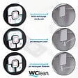 WC CLEAN - Kit bidet douchette slim pour abattant 'jet' coloris noir - vignette