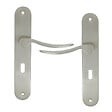 CHRISLIGNE - Ens pg alu/plq acier cle oris nickel mat - vignette
