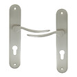 CHRISLIGNE - Ens pg alu/plq acier cyl oris nickel mat - vignette