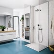 U-TILE - Radiateur électrique miroir - 450 Watts - 100 x 40 cm vertical - vignette