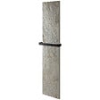 U-TILE - Radiateur électrique pierre naturelle - coloris ardoise - 450 Watts - 100 x 40 cm vertical - vignette