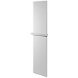 U-TILE - Radiateur électrique Monochrome - coloris blanc - 800 Watts - 180 x 40 cm vertical - vignette