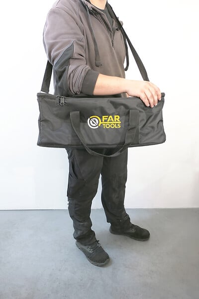 FAR TOOLS - Pack 6 brosses rénovateur & sac de transport - large