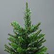 HOMCOM - Sapin de Noël artificiel avec 310 branches, support en acier, arbre de Noël artificiel avec socle pliable en acier, hauteur 120 cm, vert - vignette