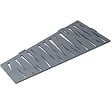 U-TILE - Etagère de douche en acier inox 26,2 x 12/7 cm x 2 mm - Rectangulaire design Tiger - fixation sans perçage - vignette