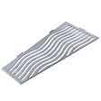 U-TILE - Etagère de douche en acier inox 26,2 x 12/7 cm x 2 mm - Rectangulaire design Aqua - fixation sans perçage - vignette
