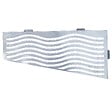 U-TILE - Etagère de douche en acier inox 26,2 x 12/7 cm x 2 mm - Rectangulaire design Aqua - fixation sans perçage - vignette