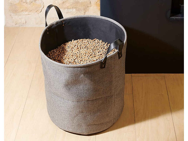 EDA - Sac à granulés tissu souple 60L Jura Montania - Ø 44 x 45 cm - Eda - large